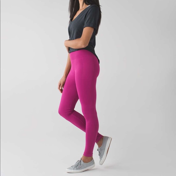 lululemon athletica Pants - 🍋Lululemon Zone In tights-Raspberry
